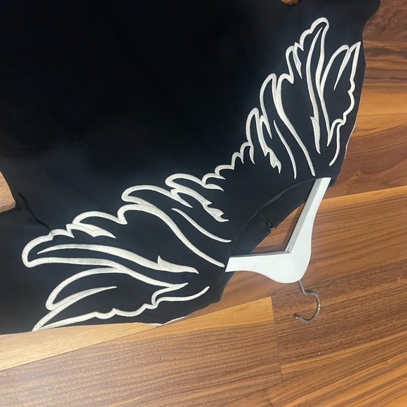 Red valentino wings embroidered jumpsuit - Picture 7 of 9